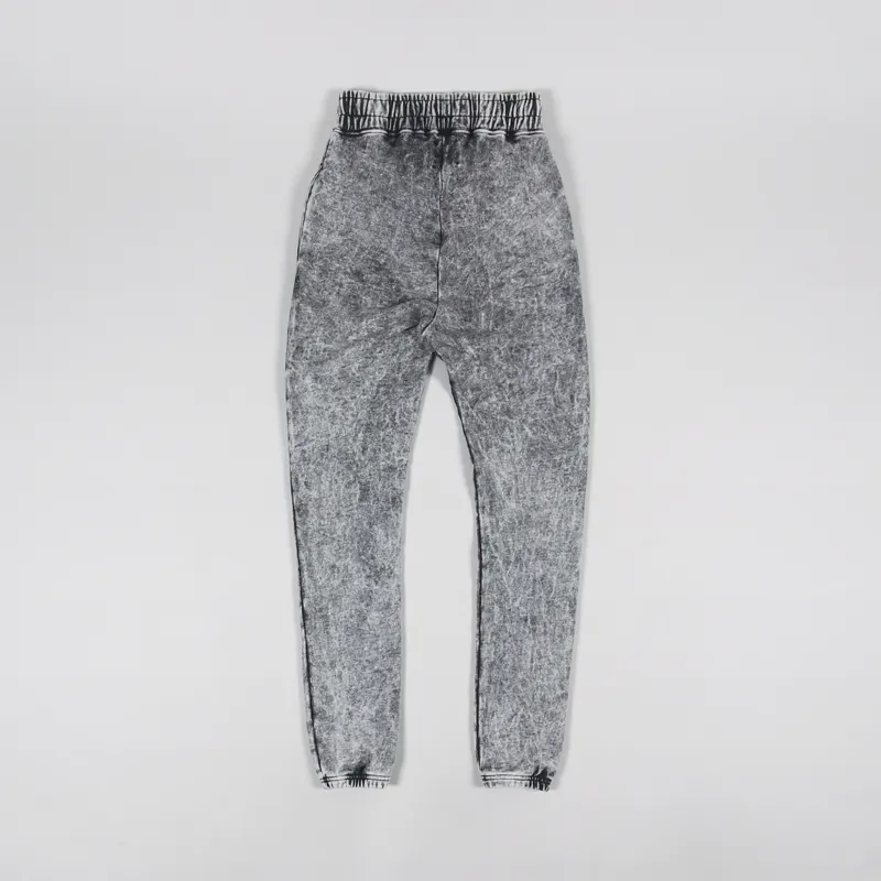 Boiler Room OG Acid Wash Joggers Black-1