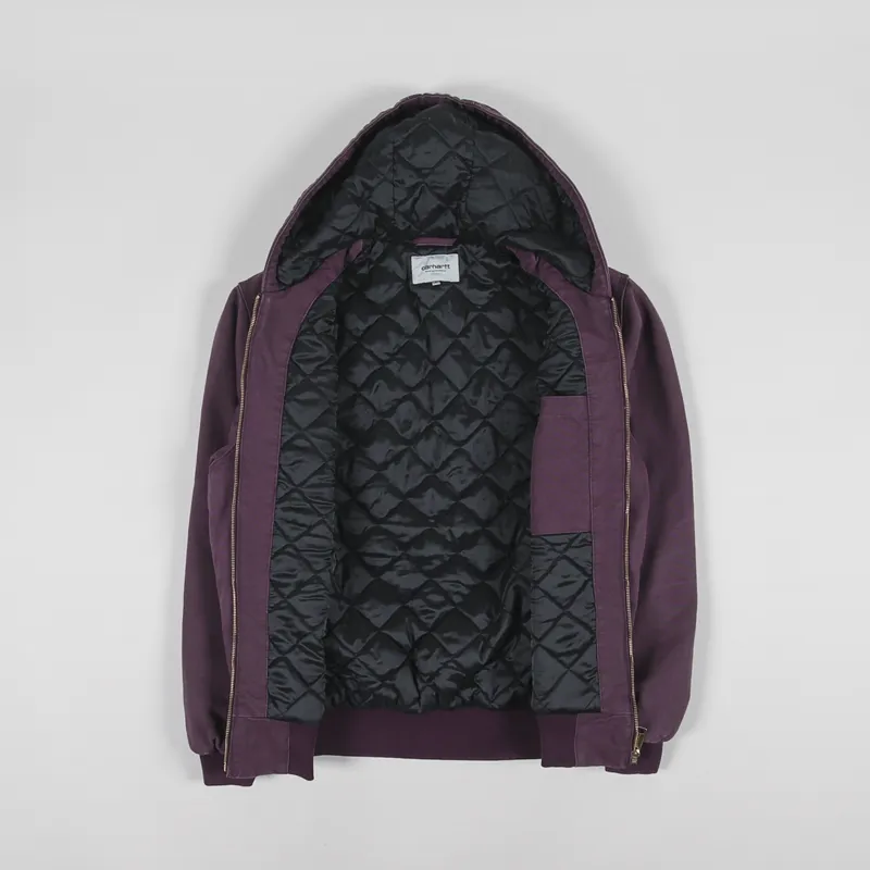 Carhartt WIP OG Active Jacket Dark Plum-1