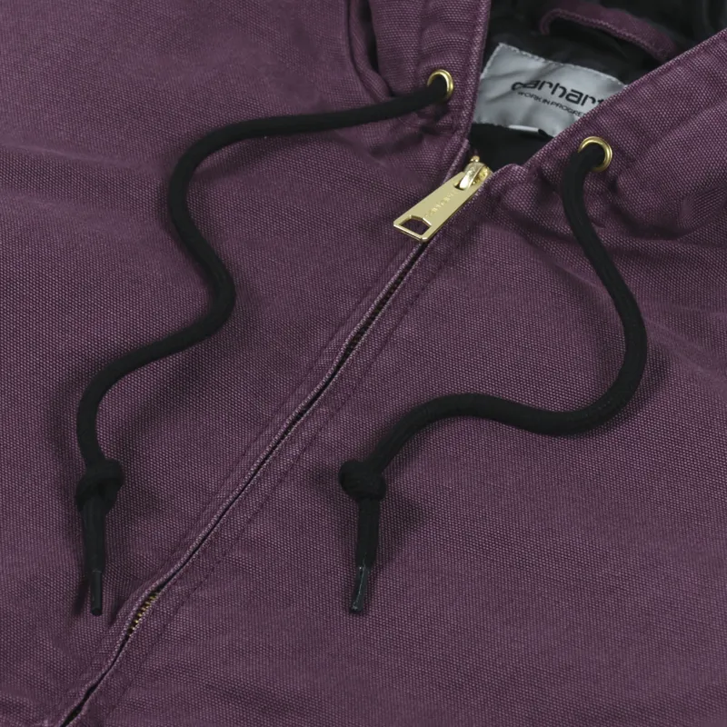 Carhartt WIP OG Active Jacket Dark Plum-7