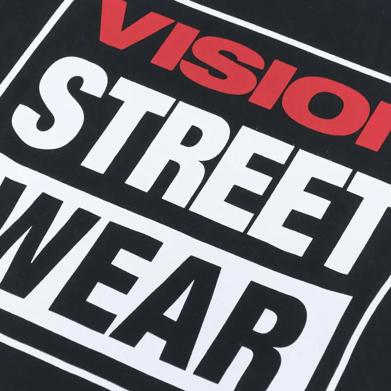 Vision Street Wear OG Box Logo Crew Sweat Black-6