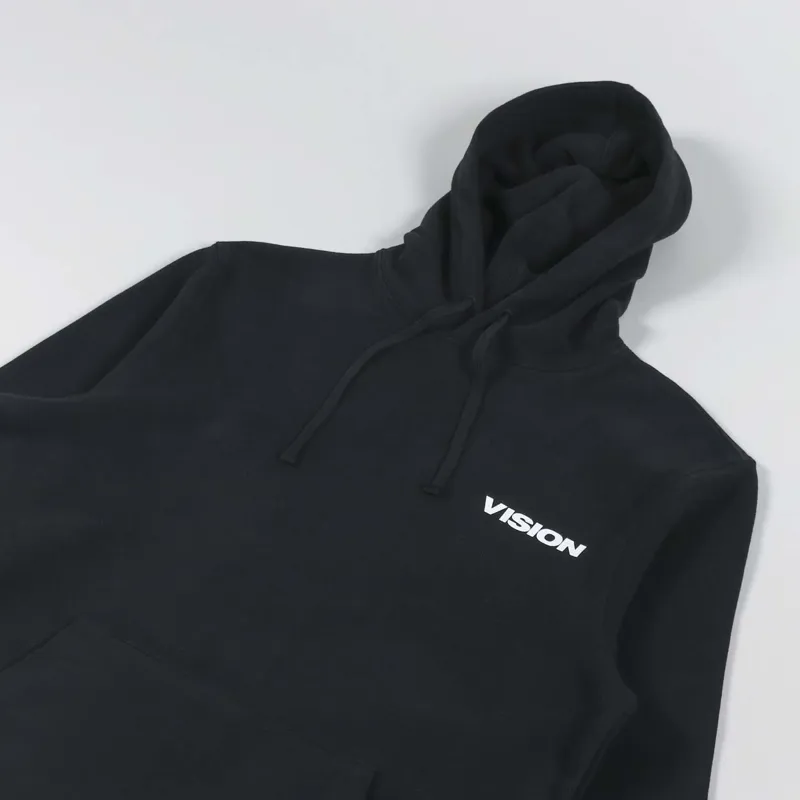 Vision Street Wear Mens OG Box Logo Pullover Hoodie Black