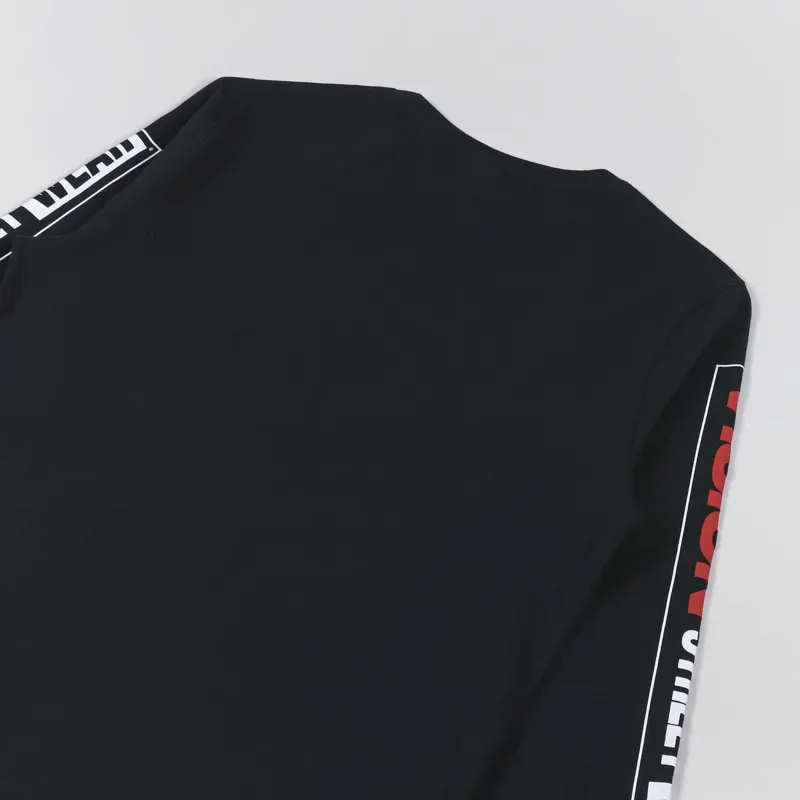 Vision Street Wear OG Box Logo Long Sleeve T Shirt Black-3