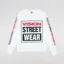 Vision Street Wear OG Box Logo Long Sleeve T Shirt White
