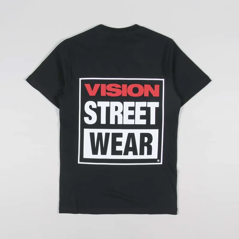 Vision Street Wear OG Box Logo T Shirt Black