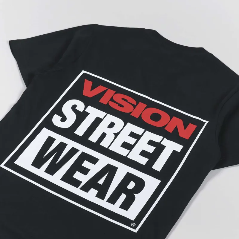 Vision Street Wear OG Box Logo T Shirt Black-2