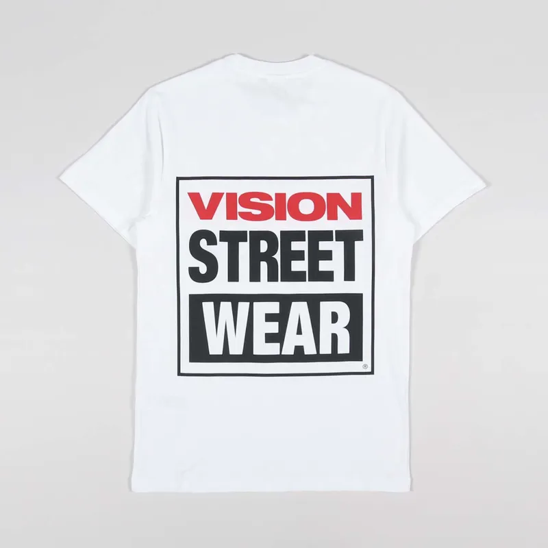 Vision Street Wear OG Box Logo T Shirt White