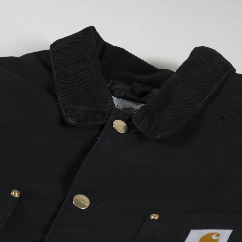 Carhartt WIP OG Chore Coat Black-3