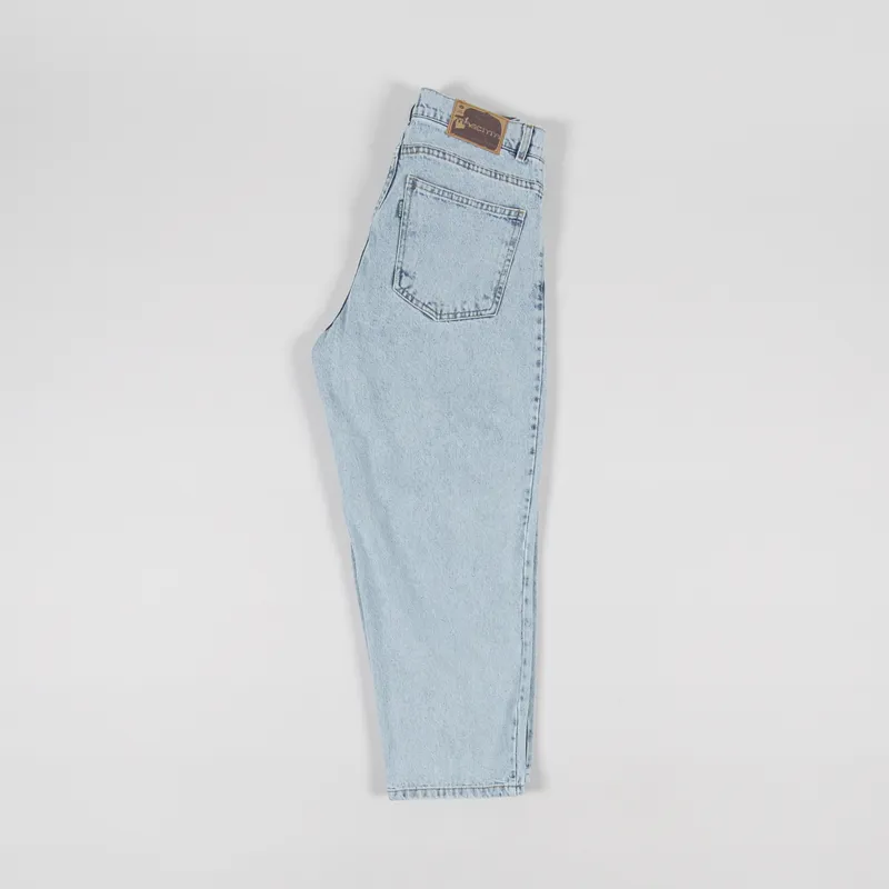 Magenta OG Denim Jeans Washed-2