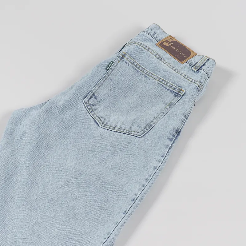 Magenta OG Denim Jeans Washed-5