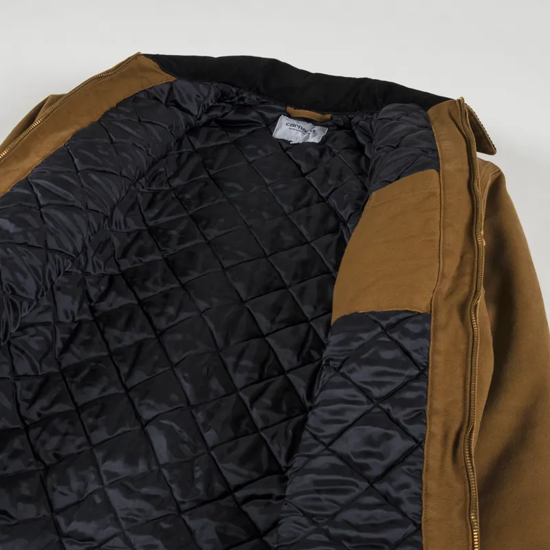 Carhartt WIP OG Detroit Jacket Deep H Brown Black-5