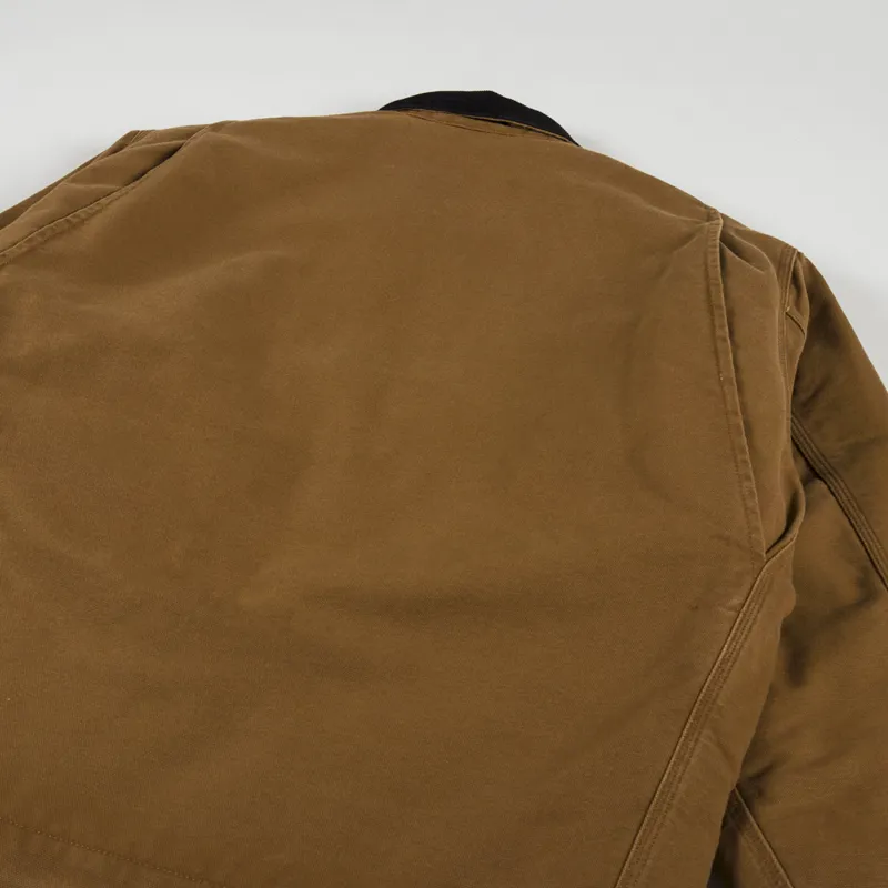 Carhartt WIP OG Detroit Jacket Deep H Brown Black-8
