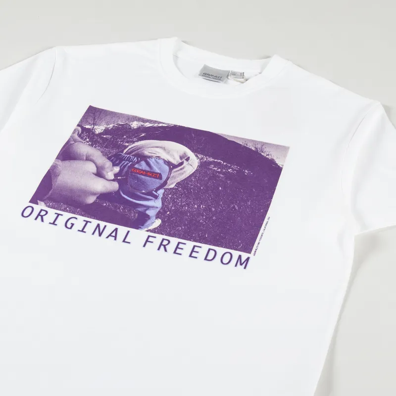 Gramicci Original Freedom T Shirt White-1