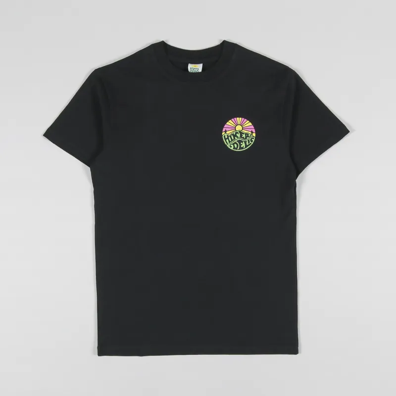 Hikerdelic Original Logo T Shirt Black-1