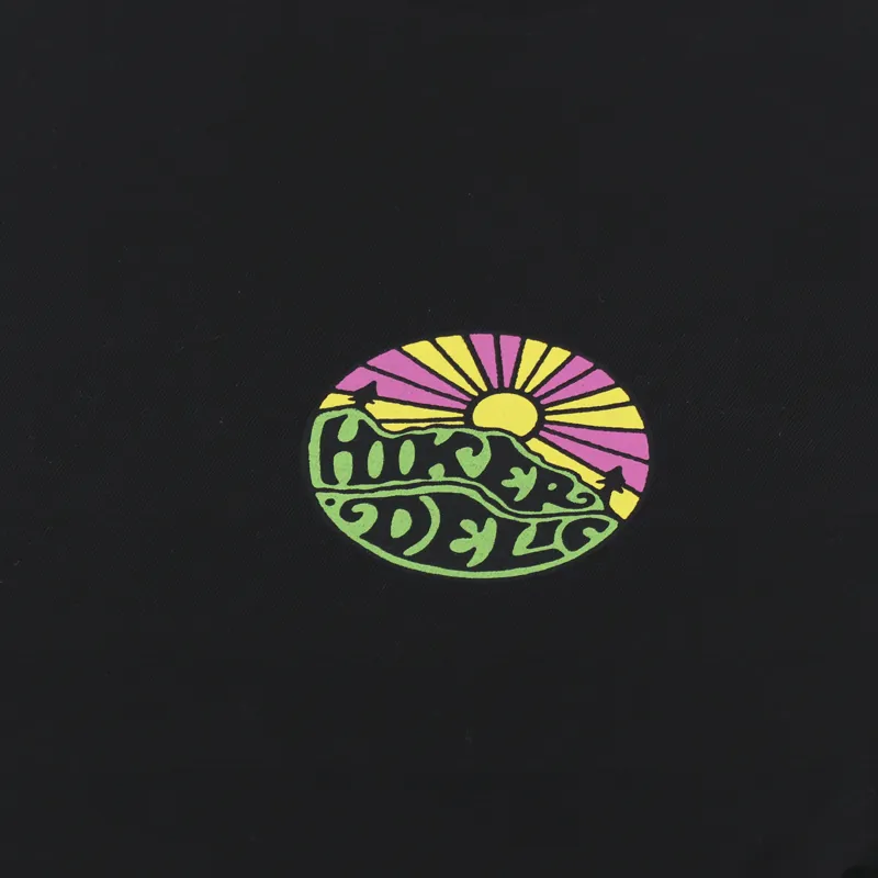 Hikerdelic Original Logo T Shirt Black-5