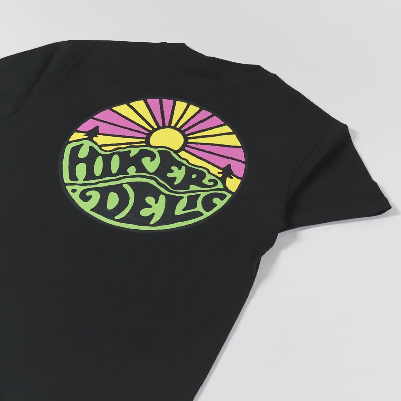 Hikerdelic Original Logo T Shirt Black-2