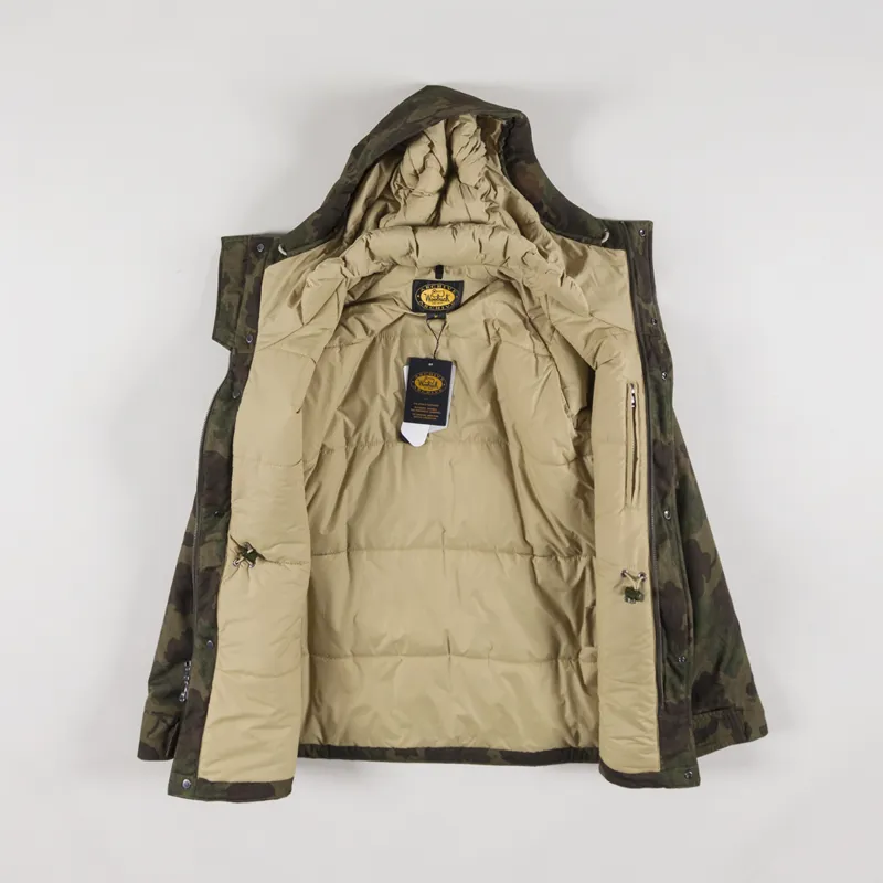 Woolrich Mitchell Camo Jacket Green-1