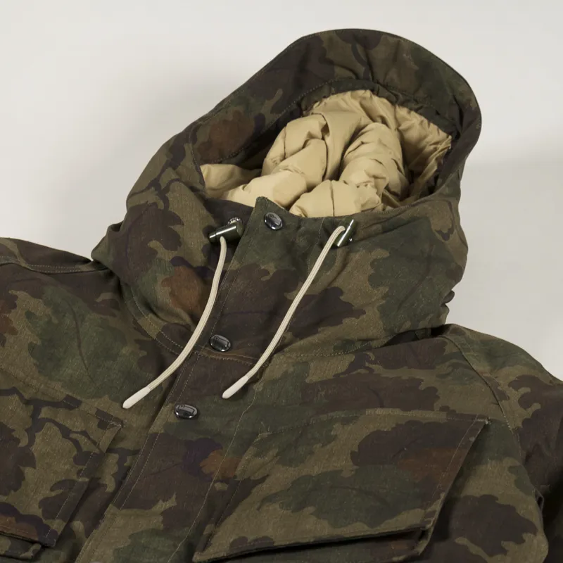 Woolrich Mitchell Camo Jacket Green-3