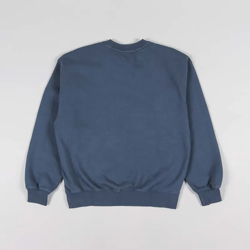 Colorful Standard Organic Oversized Crew Sweat Petrol Blue-1