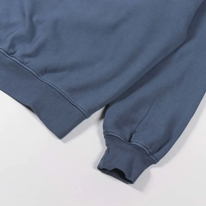 Colorful Standard Organic Oversized Crew Sweat Petrol Blue-4