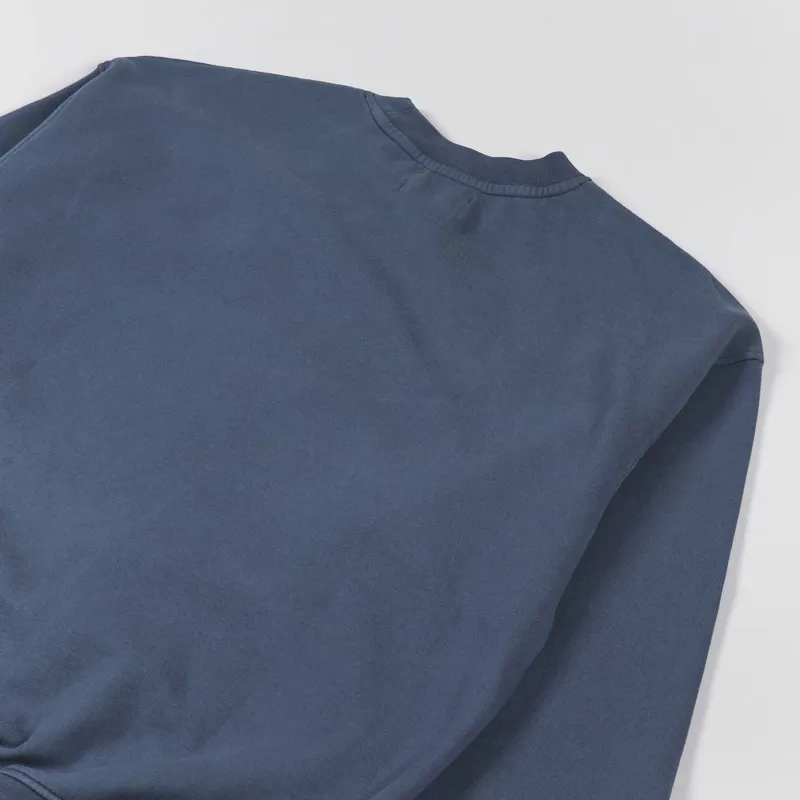 Colorful Standard Organic Oversized Crew Sweat Petrol Blue-3