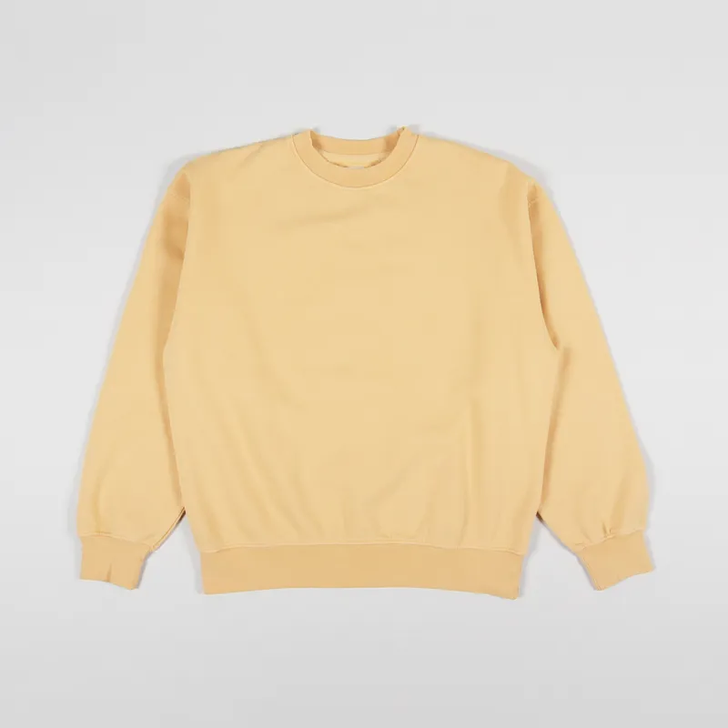 Colorful Standard Organic Oversized Crew Sweat Sandstone Orange