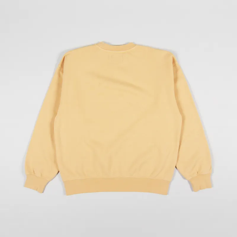 Colorful Standard Organic Oversized Crew Sweat Sandstone Orange-1
