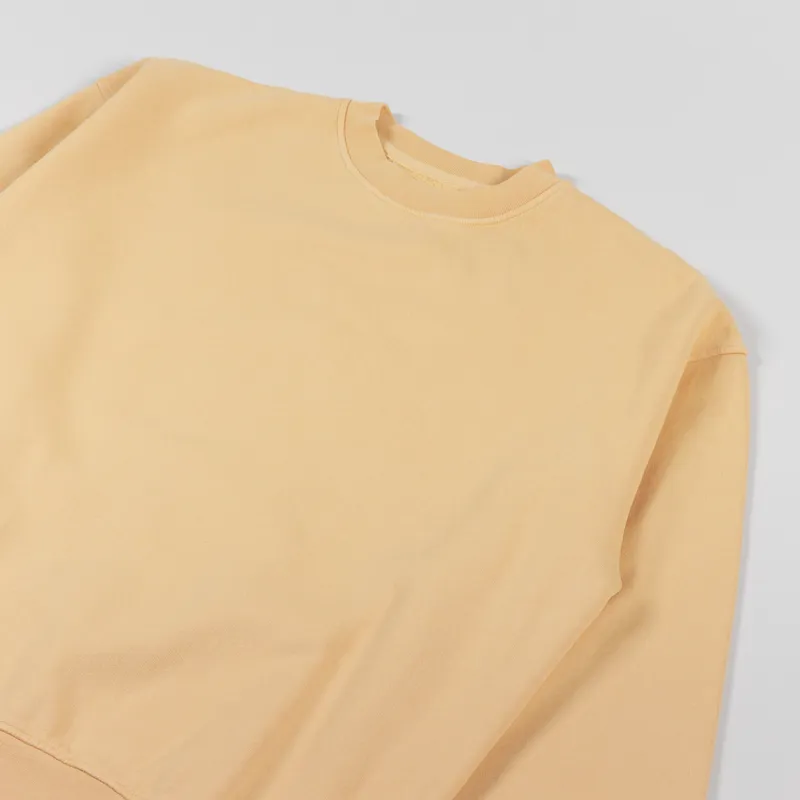 Colorful Standard Organic Oversized Crew Sweat Sandstone Orange-2
