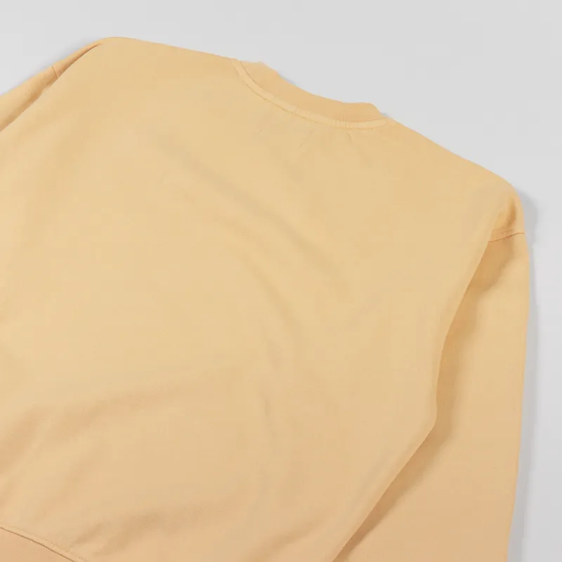 Colorful Standard Organic Oversized Crew Sweat Sandstone Orange-3