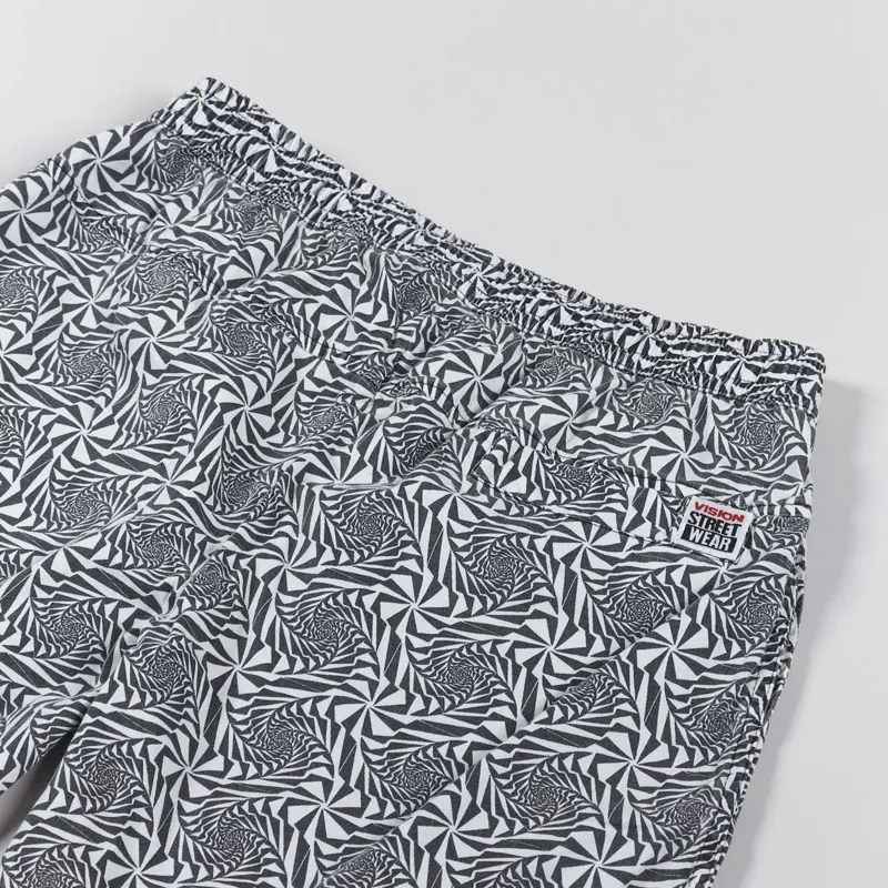Vision Street Wear OG Skate Short Spirals Black AOP-3
