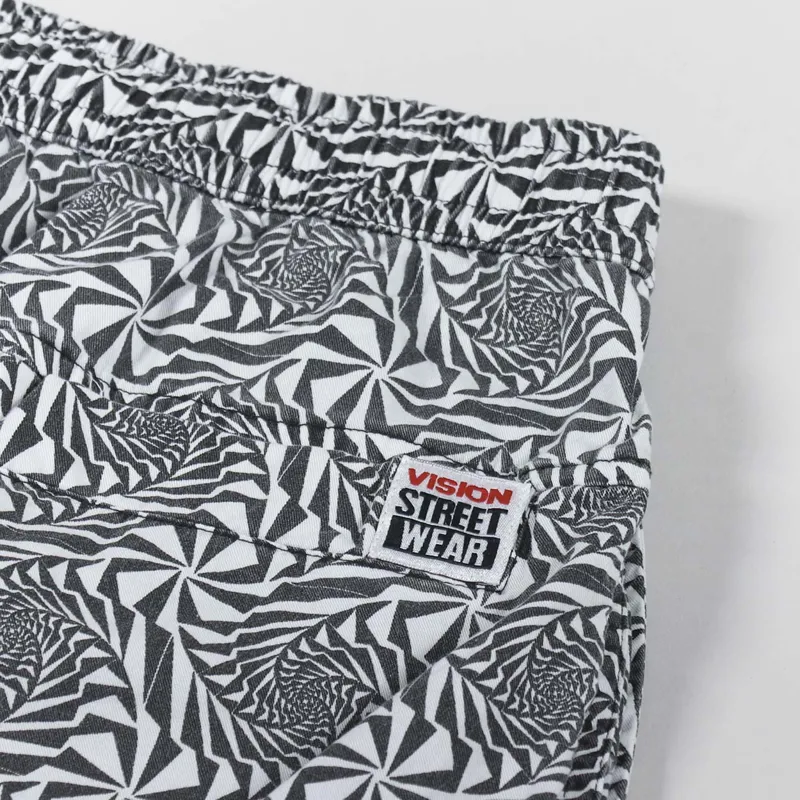 Vision Street Wear OG Skate Short Spirals Black AOP-2