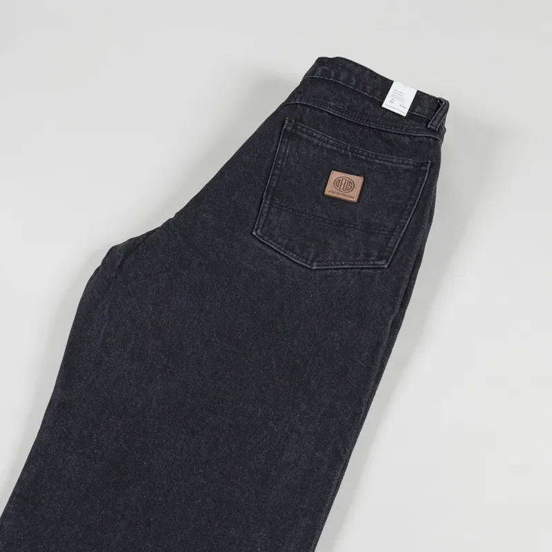 Deus Ex Machina Omaha Relaxed Jean Washed Black-5