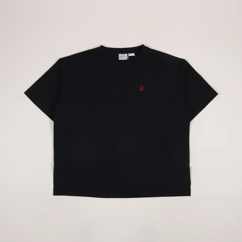 Gramicci One Point Slit T Shirt Black