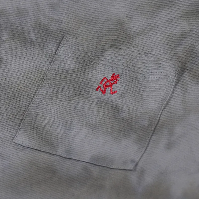 Gramicci One Point T Shirt Tie Dye Grey-2