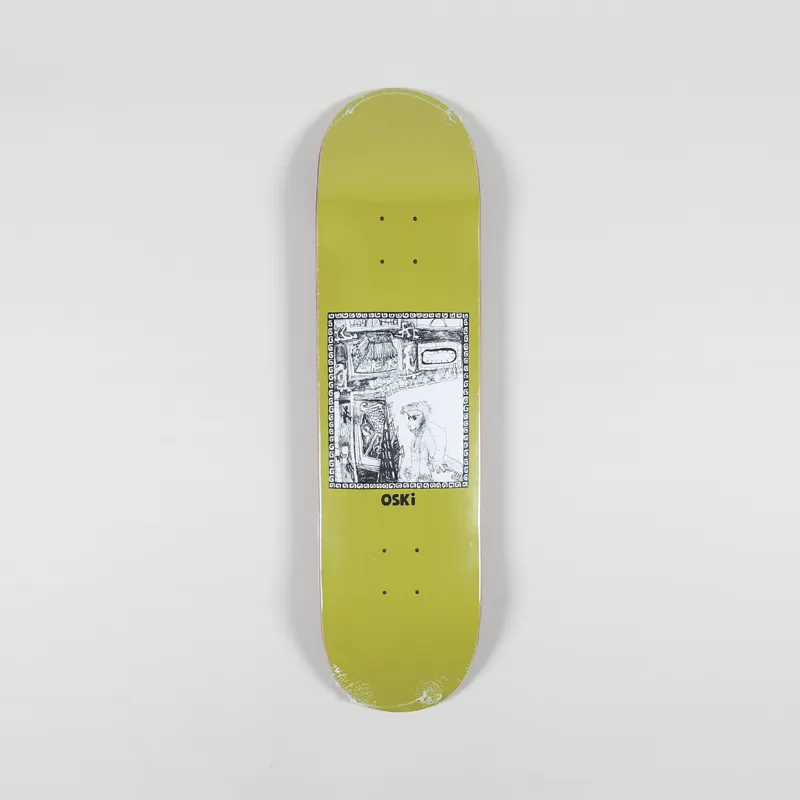 Polar Skate Co. Oskar Rosenberg Gorilla King Deck Olive 8.25 Inch