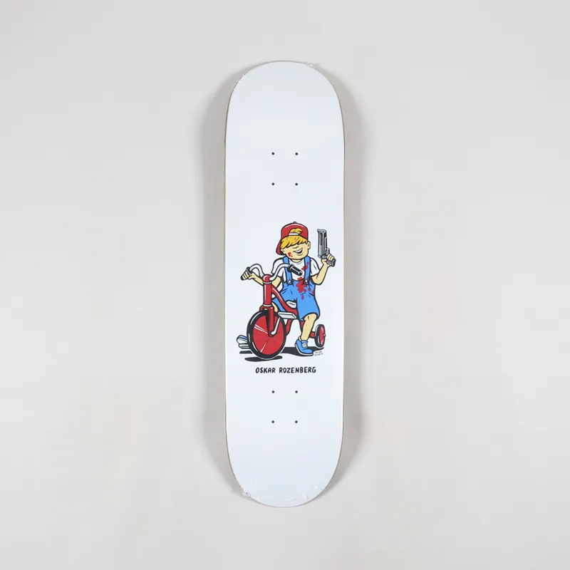 Polar Skate Co. OR Tricycle Deck White 8.5 Inch