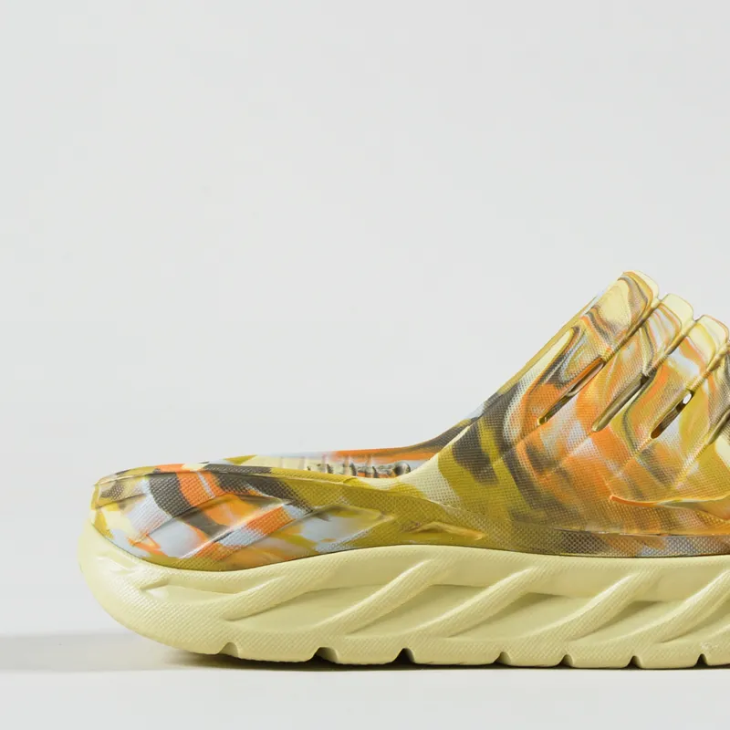 HOKA Ora Recovery Slide Swirl-5