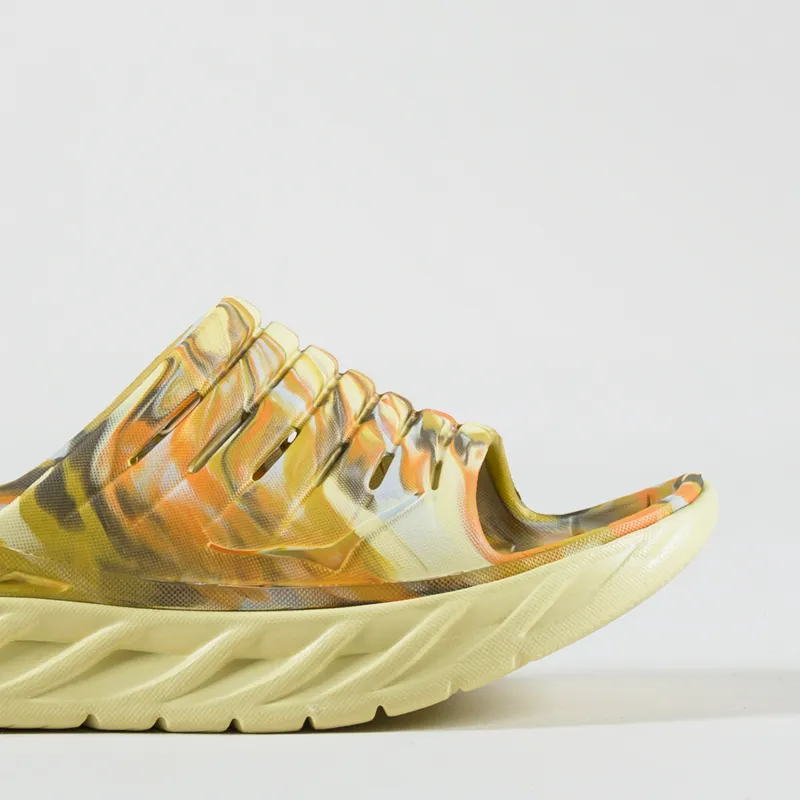 HOKA Ora Recovery Slide Swirl-6