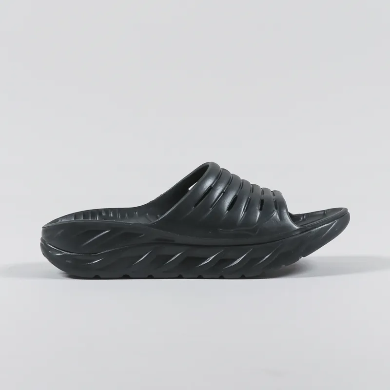 HOKA Ora Recovery Slide Black-4