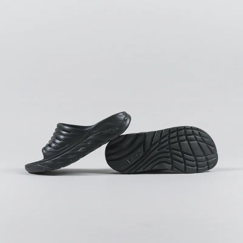HOKA Ora Recovery Slide Black-1