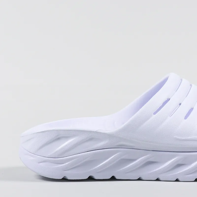 HOKA Ora Recovery Slide White-5