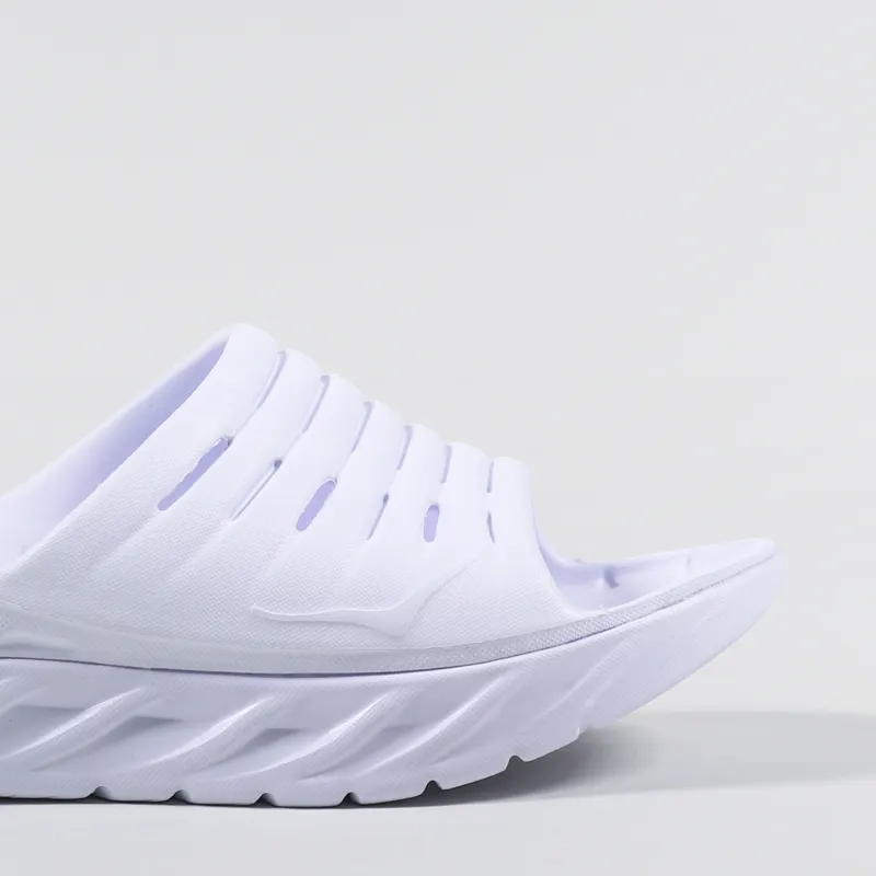 HOKA Ora Recovery Slide White-6