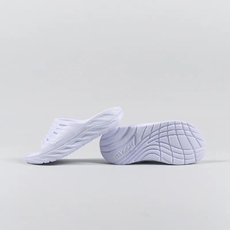 HOKA Ora Recovery Slide White-1