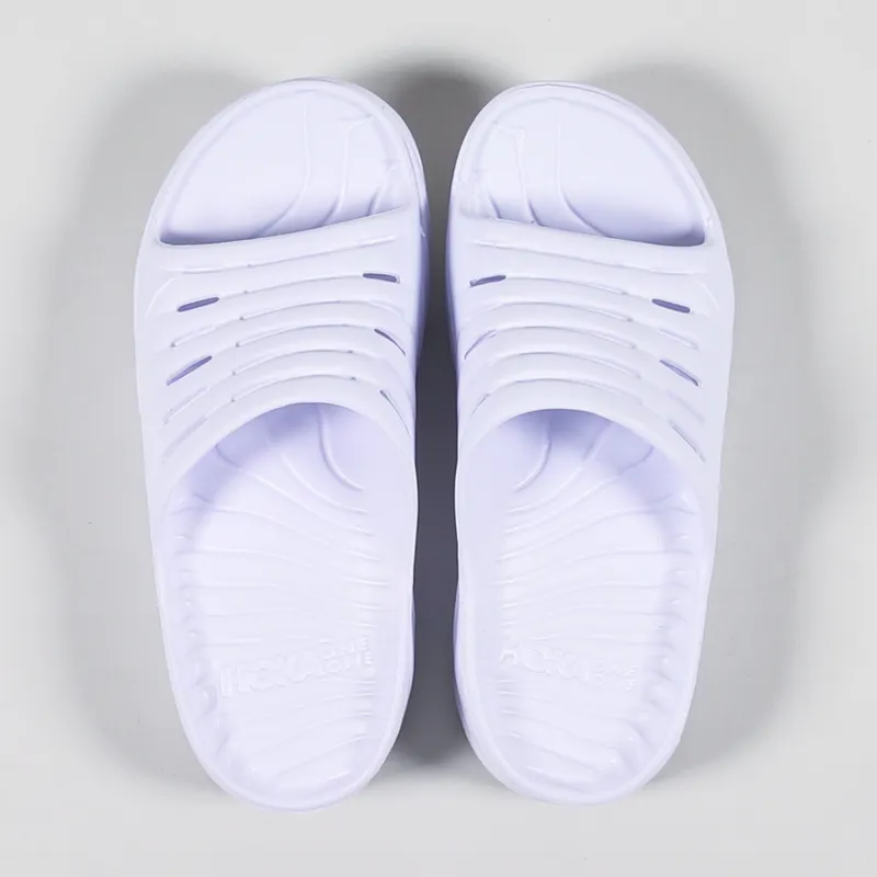 HOKA Ora Recovery Slide White-2