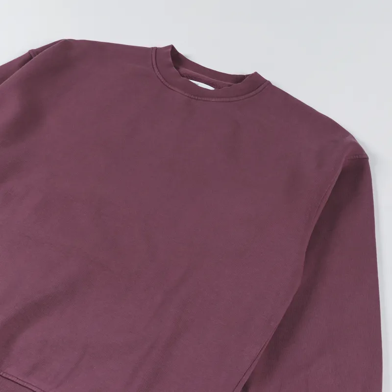 Colorful Standard Organic Oversized Crew Sweat Dusty Plum-2