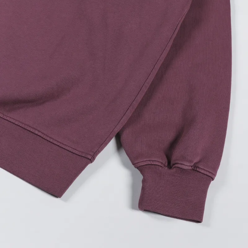 Colorful Standard Organic Oversized Crew Sweat Dusty Plum-5