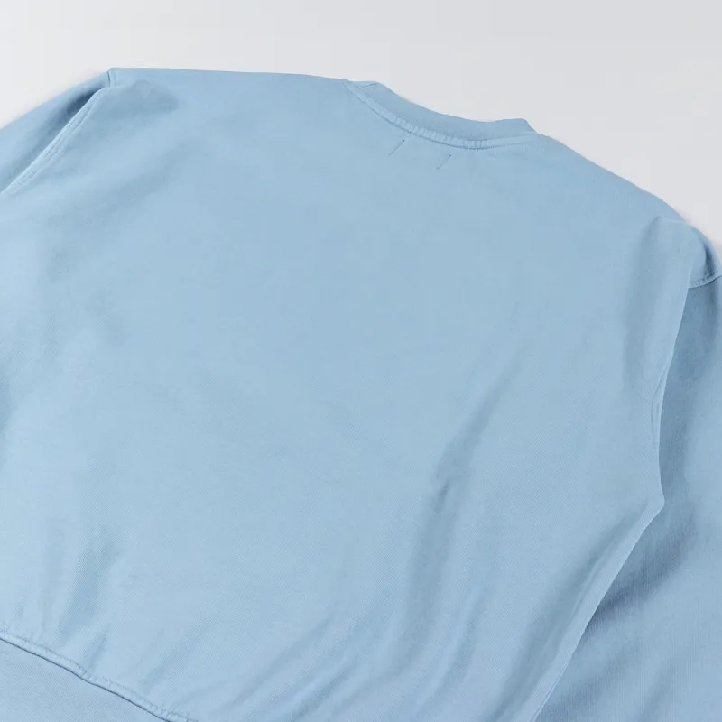 Colorful Standard Organic Oversized Crew Sweat Seaside Blue-3