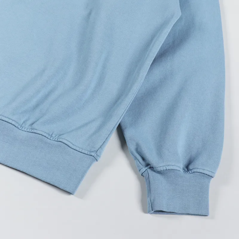 Colorful Standard Organic Oversized Crew Sweat Seaside Blue-4