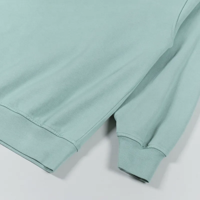 Colorful Standard Organic Oversized Crew Sweat Seafoam Green-5