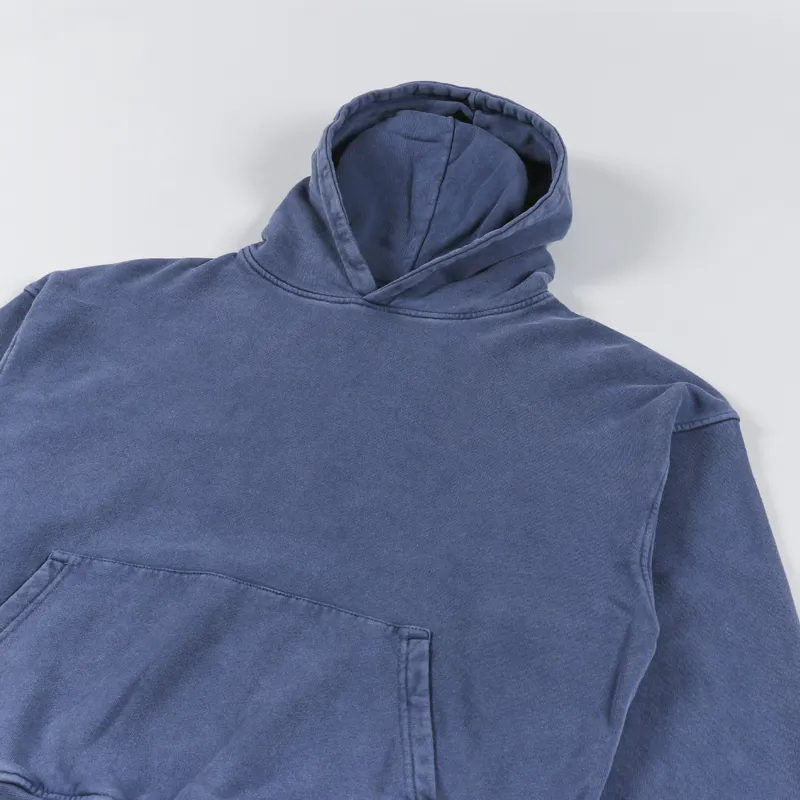 Colorful Standard Organic Oversized Hoodie Neptune Blue-2