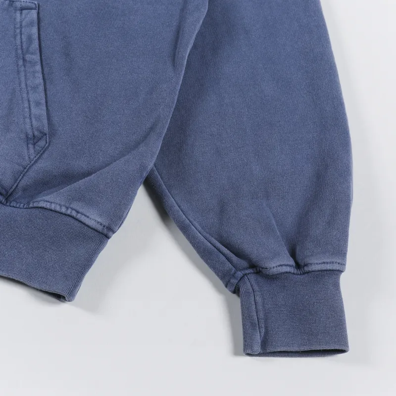 Colorful Standard Organic Oversized Hoodie Neptune Blue-4